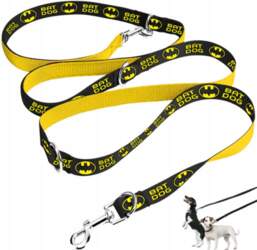 Reverse ADJUSTABLE LEASH FOR DOG CLIP-ON