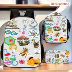 Science Biology Chemistry Elements Bee Pattern