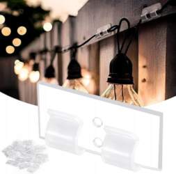 SELF-ADHESIVE HOOKS FOR LIGHT CHAINS WATERPROOF