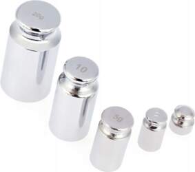 SET OF 5 PRECISION CALIBRATION WEIGHTS
