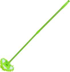 Telescopic Green Chenille Triangular Mop for