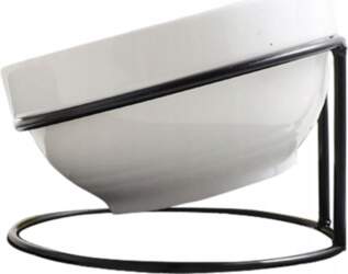 Tilting Pet Bowl Stand Include Ceramic