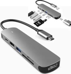 USB C DOCKING STATION HUB WITH