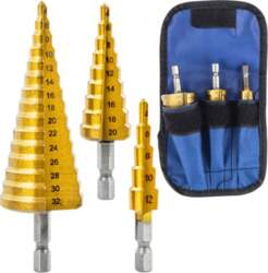 Vorfal STEP CONICAL DRILL BITS FOR