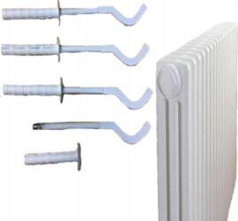 WALL HEATER HOLDERS UNIVERSAL SET OF