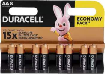 Oleo DURACELL Basic MN1500 AA BL8