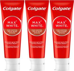 Colgate Toothpaste Max White Coffee, Tea