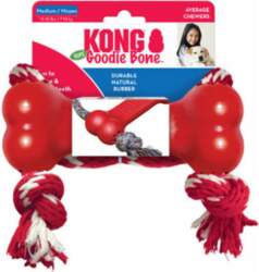 KONG Goodie Bone with Rope Medium