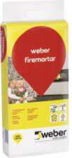 Mūrjava šamota ķieģ. WEBER firemortar 1200C
