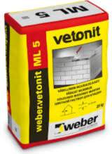 Mūrjava Weber.vetonit ML 5, NATTAS