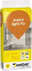 Elastīga flīžu līme weber Supra Light