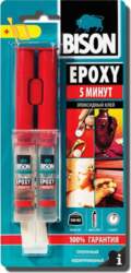 Līme Epoxy 5Min BISON 24ml