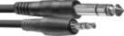 Audio cable, jack/mini jack (m/m), 3