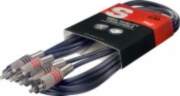 Kabelis vads 2xRCA/m - 2xRCA/m, 60cm