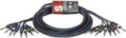 Multicore 3m kabelis 8Plug-8Plug Stagg SML3/8P8P