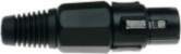 XLR-plug Stagg 925BKH