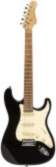 Elektriskā ģitāra Strat Stagg SES-55 BLK