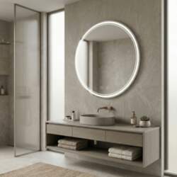 Rea Sanitary Lustro ścienne LED SOFT