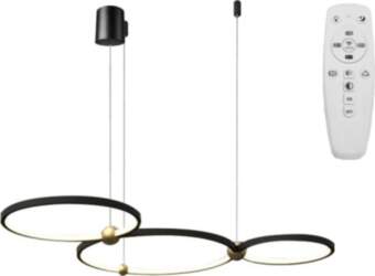TooLight Black Ring 3 LED lampa