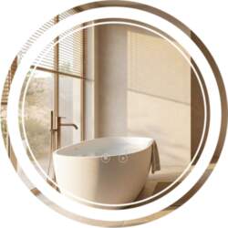 Rea Sanitary Lustro ścienne LED SOFT