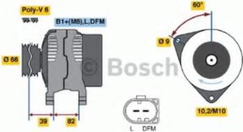 Ģenerators BOSCH 0 986 044 330