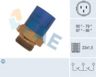 Termoslēdzis, Radiatora ventilators FAE 38170