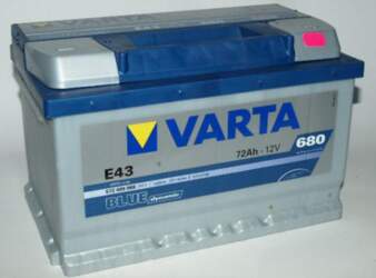 Akumulators VARTA BLUE DYNAMIC E43 72Ah