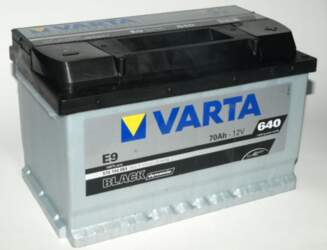 Akumulators VARTA BLACK DYNAMIC E9 70Ah
