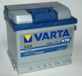 Akumulators VARTA BLUE DYNAMIC C22 52Ah