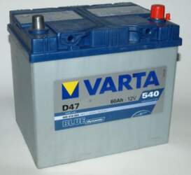 Akumulators VARTA BLUE DYNAMIC D47 60Ah
