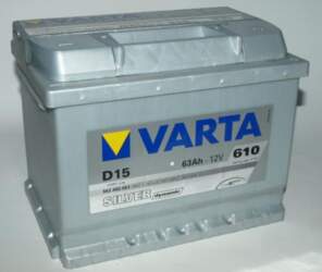 Akumulators VARTA SILVER DYNAMIC D15 63Ah