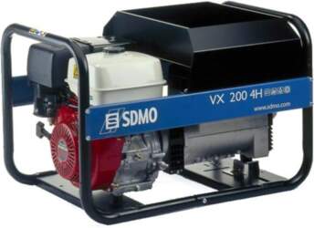 Metināšanas ģenerators VX 200/4 H SDMO