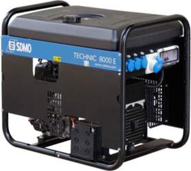 TECHNIC 8000 E ģenerators SDMO