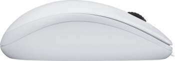 LOGITECH B100 Corded Mouse - WHITE