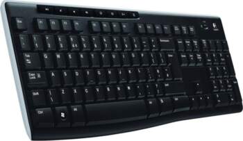 LOGITECH K270 Wireless Keyboard - BLACK