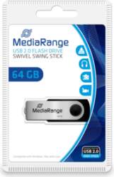 MEMORY DRIVE FLASH USB2 64GB/MR912 MEDIARANGE