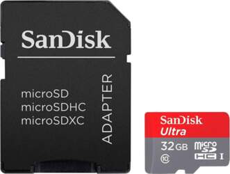 SANDISK High Endurance microSDHC 32GB +