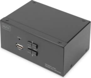 Digitus | KVM Switch, 2-Port, Dual
