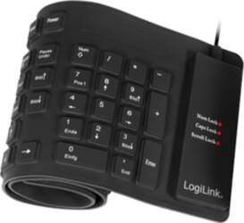 Logilink | Flexible waterproof Keyboard USB