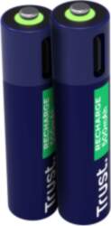 Baterijas Trust USB-C Rechargeable AAA Batteries