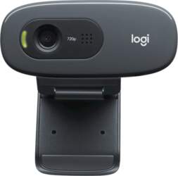 LOGITECH C270 HD Webcam - BLACK