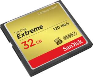 MEMORY COMPACT FLASH 32GB/SDCFXSB-032G-G46 SANDISK