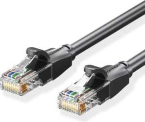 PATCH CABLE CAT.6 UTP/1M BLACK
