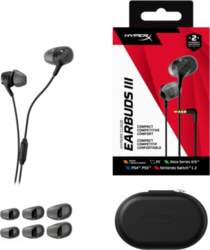 HEADSET HYPERX CLOUD EARBUDS/III BLACK BN7R9AA