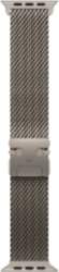 APPLE 49mm Natural Titanium Milanese Loop