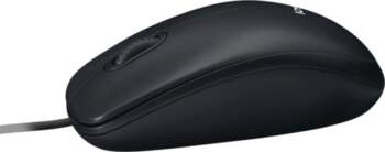LOGITECH B100 Corded Mouse - BLACK