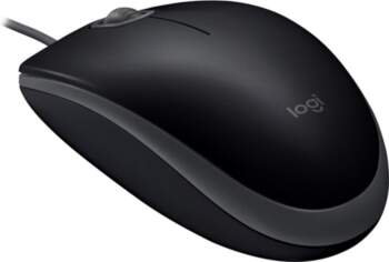 LOGITECH B110 Corded Mouse - SILENT