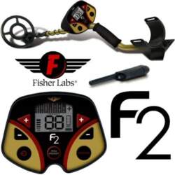 Metāla detektors Fisher F2 Pinpointer PACK