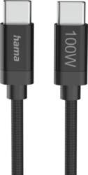 Hama Fabric Charging Cable, USB-C -