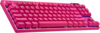 Logitech PRO X TKL, US, rozā